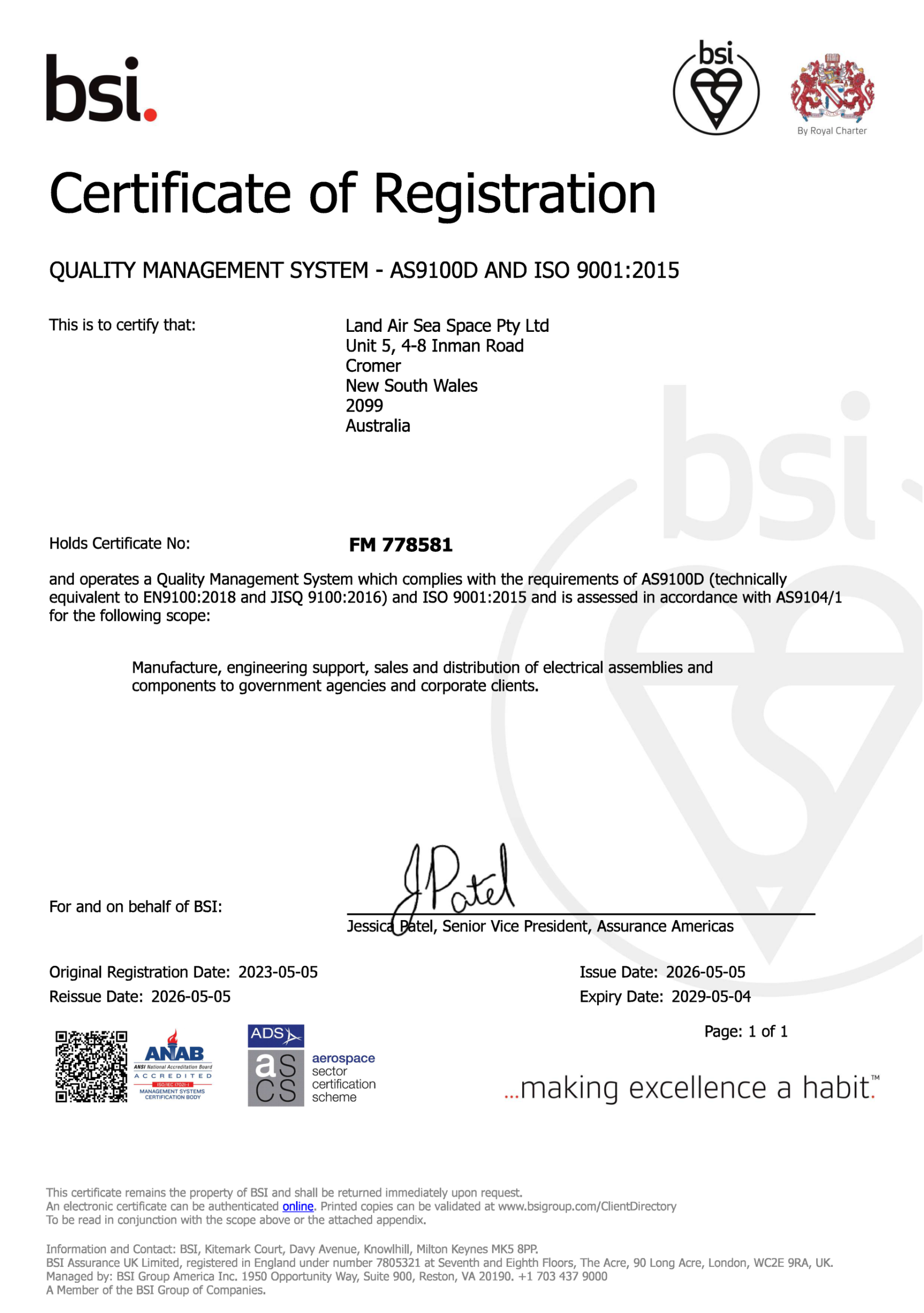 as9100d-and-iso-9001-2015